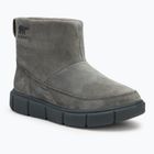 Ghete pentru femei Sorel Explorer III Slip-On WP quarry/sea salt