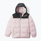 Geacă izolată pentru copii Columbia Puffect Hooded satin pink/black