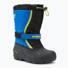 Ghete pentru copii Sorel Youth Flurry black/super blue