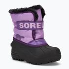 Ghete pentru copii Sorel Childrens Snow Commander gumdrop/purple violet