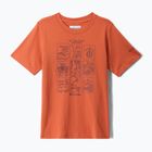 Tricou pentru copii Columbia Valley Creek Graphic tuscan/hike guide
