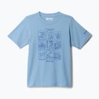 Tricou pentru copii Columbia Valley Creek Graphic ripple blue/hike guide