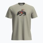 Tricou de trekking pentru bărbați icebreaker Merino 150 Tech Lite SS Tee Catch Me Outside ashen