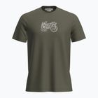 Tricou de trekking pentru bărbați icebreaker Merino 150 Tech Lite SS Tee Adventure Ride loden