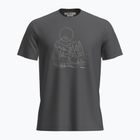 Tricou de trekking pentru bărbați icebreaker Merino 150 Tech Lite III SS Sunset Camp obsidian