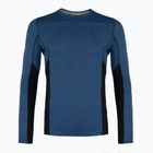 Bluză termică pentru bărbați Smartwool Merino Sport Crew laguna blue/deep navy
