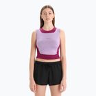 Tricou termic pentru femei icebreaker Zoneknit Cropped Bra-Tank purple gaze