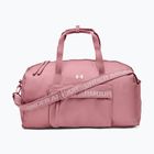 Under Armour Favorite Duffle 30 l sac de antrenament pentru femei, roz elixir/alb
