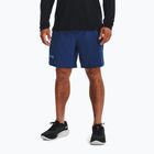 Pantaloni scurți de alergare pentru bărbați Under Armour Launch Sw 7'' albastru/negru 1361493-471