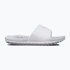 Șlapi Under Armour Rock 3 black/white clay