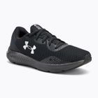 Under Armour Charged Pursuit 3 pantofi de alergare pentru femei negru/negru/argint metalic