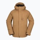 Jachetă de snowboard pentru bărbați Volcom Dua Ins Gore Caramel G0452303