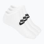 Șosete Nike Sportswear Everyday Essential 3 perechi white/black