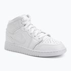 Încălțăminte Jordan 1 Mid white/white/white