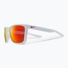 Ochelari de soare Nike Fortune cu oglindă albă/roșie