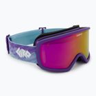 Ochelari de schi pentru copii Giro Stomp purple linticular/ amber pink