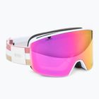 Ochelari de schi pentru femei Giro Ella white lx stripe/pink/infrared