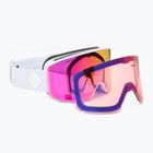 Ochelari de schi pentru femei Giro Ella white bliss/pink/infrared