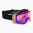 Ochleari de schi pentru femei Giro Ella black rails/vivid rose gold/vivid infrared