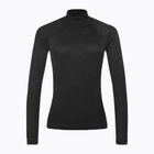Bluză termică pentru femei Smartwool Thermal Merino Rib Turtleneck charcoal heather