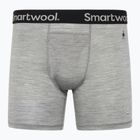 Boxeri termoactivi pentru bărbați Smartwool Merino Boxer Brief light gray heather