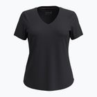 Tricou de trekking pentru femei Smartwool Active Ultralite V-Neck black