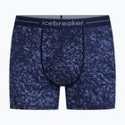 Boxeri termoactivi pentru bărbați Icebreaker Merino 150 Anatomica Moss Bloom midnight navy/aop