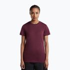 Tricou de trekking pentru femei icebreaker Merino 150 Tech Lite III dark berry
