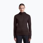Bluză pentru femei Icebreaker Merino 260 Quantum IV LS Zip Hoodie bittersweet