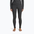 Pantaloni termoactivi pentru femei icebreaker Merino 260 Tech Vertex High Rise black/snow