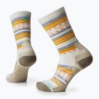 Șosete de trekking pentru femei Smartwool Hike Light Cushion Margarita Crew natural