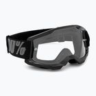 Ochelari de bicicletă pentru copii  100% Strata 2 Junior 50031-00001 black/clear