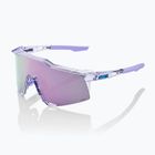 Ochelari de soare 100% Speedcraft polished translucent lavender/hiper lavender mirror