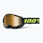 Ochelari de ciclism 100% Strata 2 solar eclipse/mirror true gold