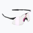 Ochelari de soare 100% Hypercraft gloss black/photochromic purple mirror