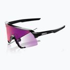Ochelari de soare 100% S3 LE gloss black/purple flash mirror photochromic
