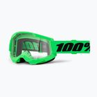 Ochelari de ciclism 100% Strata 2 neon green/clear
