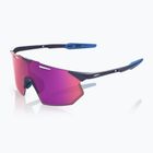 Ochelari de soare 100% Hypercraft SQ satin storm metallic/purple mirror