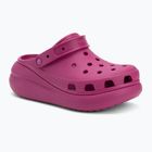 Papuci Crocs Classic Crush Clog fuchsia fun