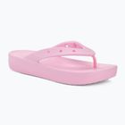 Flip flop-uri Crocs Classic Platform flamingo pentru femei