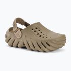 Papuci pentru copii  Crocs Echo Clog Kids khaki