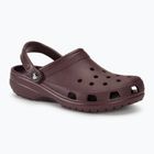 Papuci Crocs Classic dark cherry