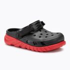 Papuci Crocs Duet Max II Clog black/varsity red