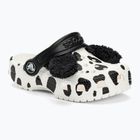 Papuci pentru copii Crocs Classic I AM Dalmatian white / black