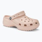 Papuci pentru femei Crocs Classic Platform Clog quartz