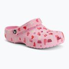 Șlapi Crocs Classic Valentines Day Clog flamingo
