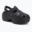 Sandale pentru femei Crocs Stomp Fisherman Sandal black