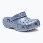 Papuci pentru copii Crocs Classic Glitter Clog Kids frosted glitter