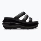 Papuci Crocs Mega Crush Triple Strap black