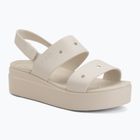 Sandale de damă  Crocs Broklyn 4U stucco